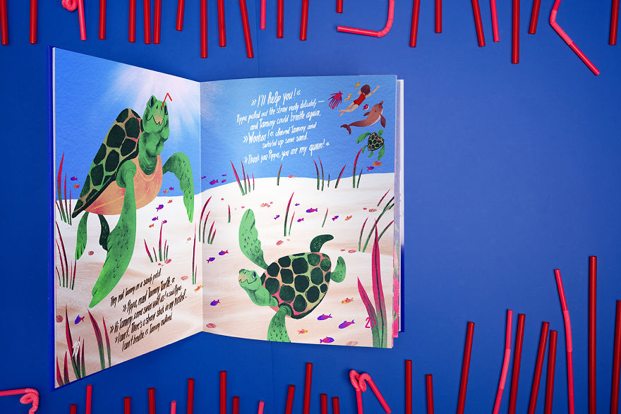 The First Kid's Book Made From Ocean Plastic. The First Kid's Book Made From Ocean Plastic.