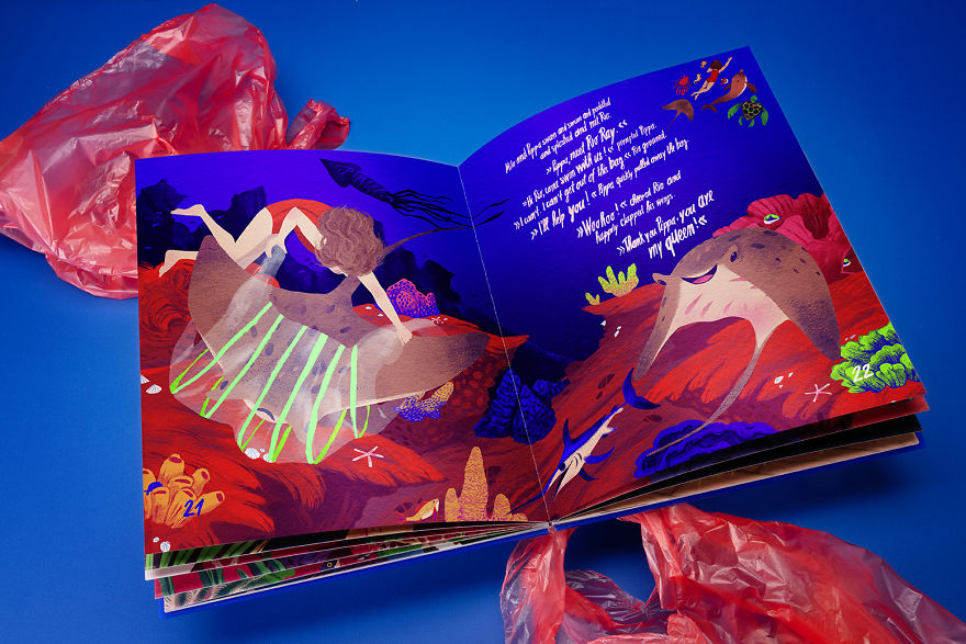 The First Kid's Book Made From Ocean Plastic. The First Kid's Book Made From Ocean Plastic.