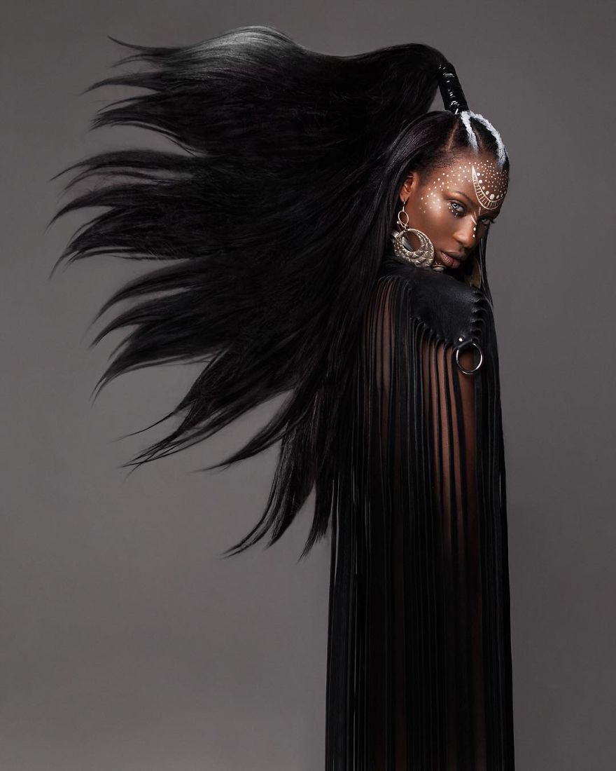 The Photographer Manages To Capture The Afro Beauty In Fantastic Hair