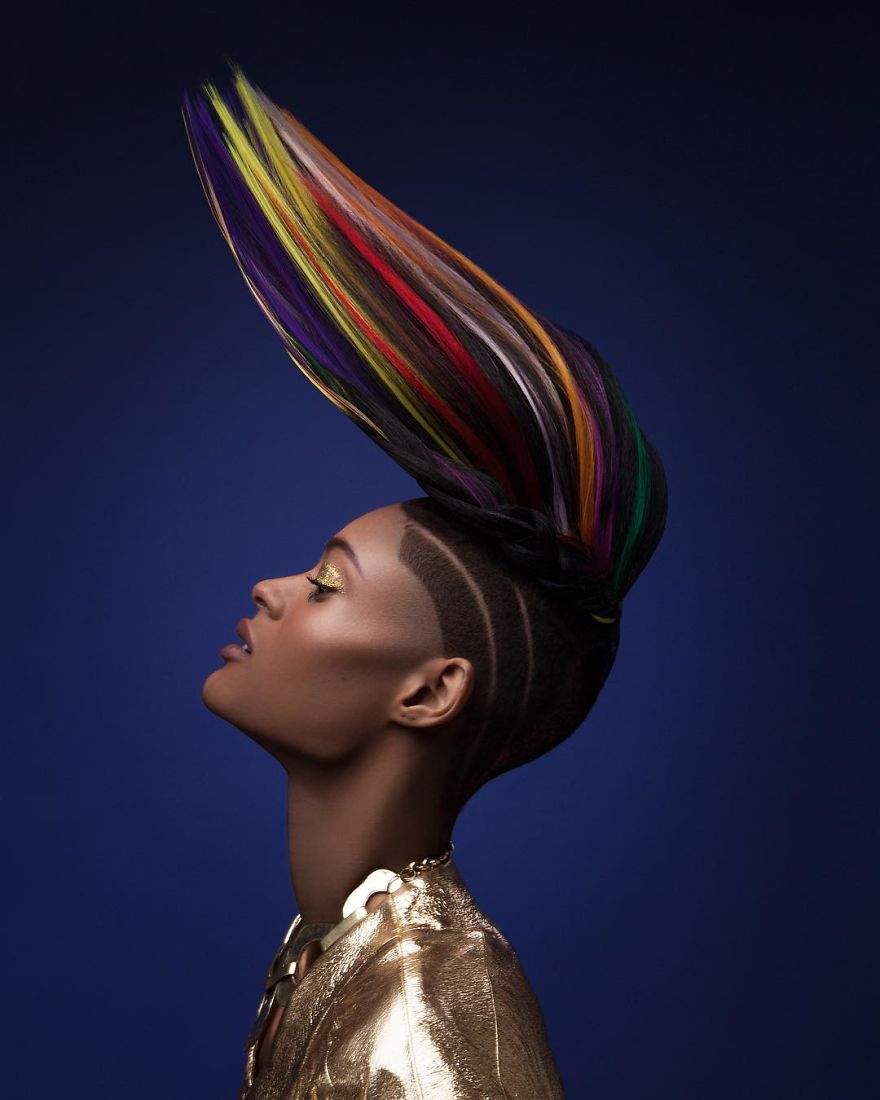 The Photographer Manages To Capture The Afro Beauty In Fantastic Hair