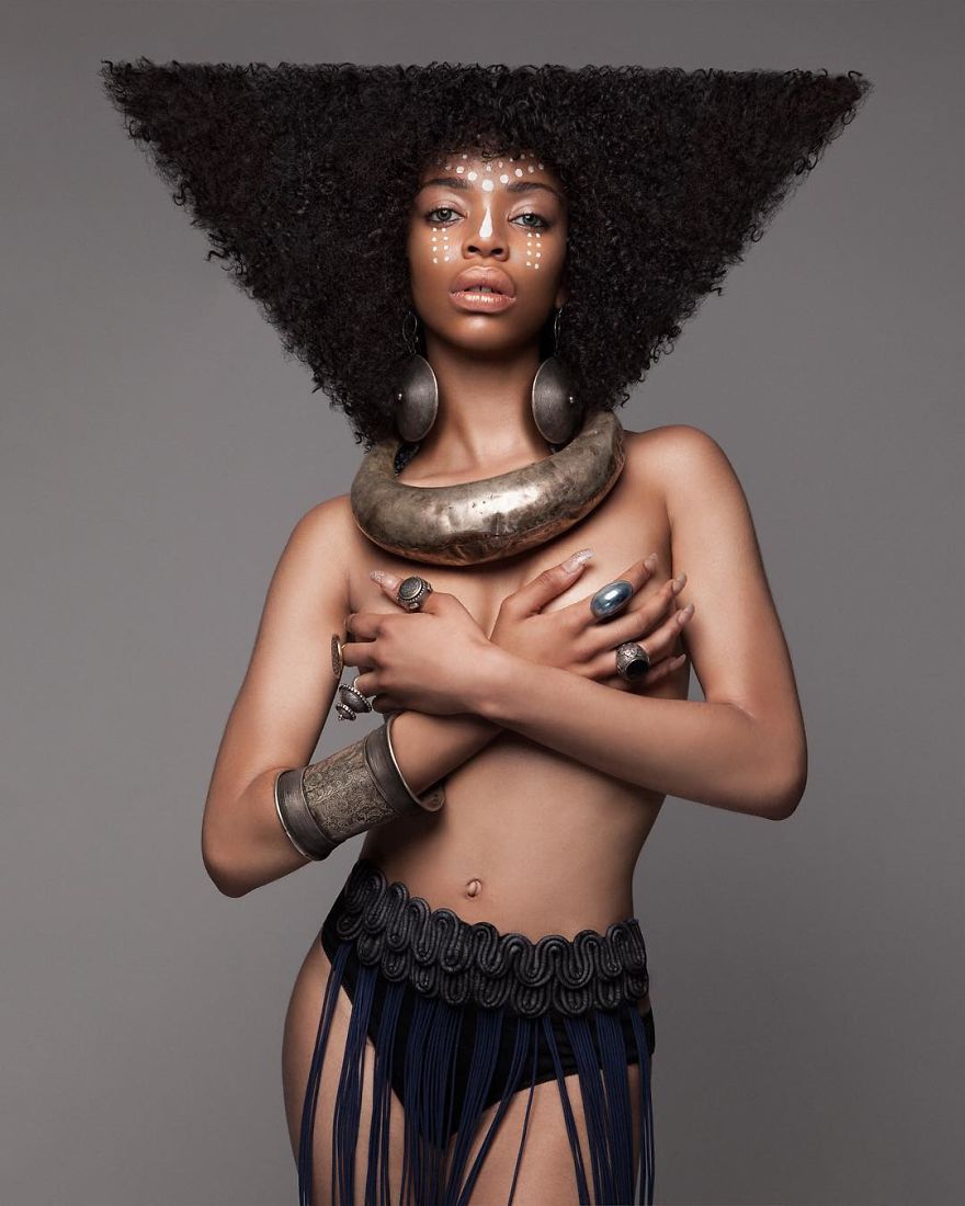 The Photographer Manages To Capture The Afro Beauty In Fantastic Hair