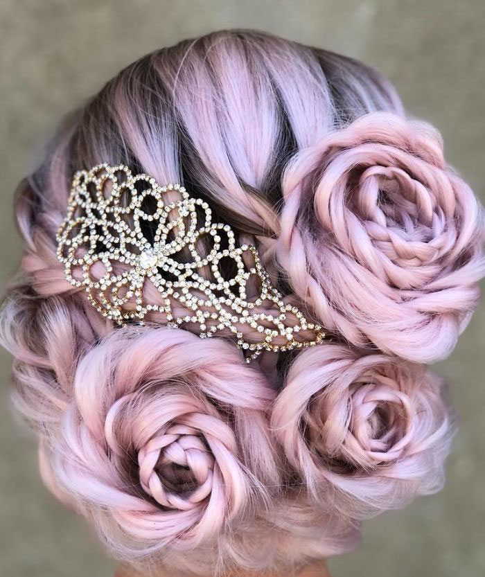 Braided Rose Hairstyle Is The Hottest New Trend And 