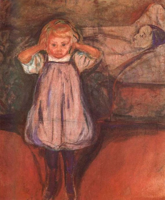 The Dead Mother. Edvard Munch