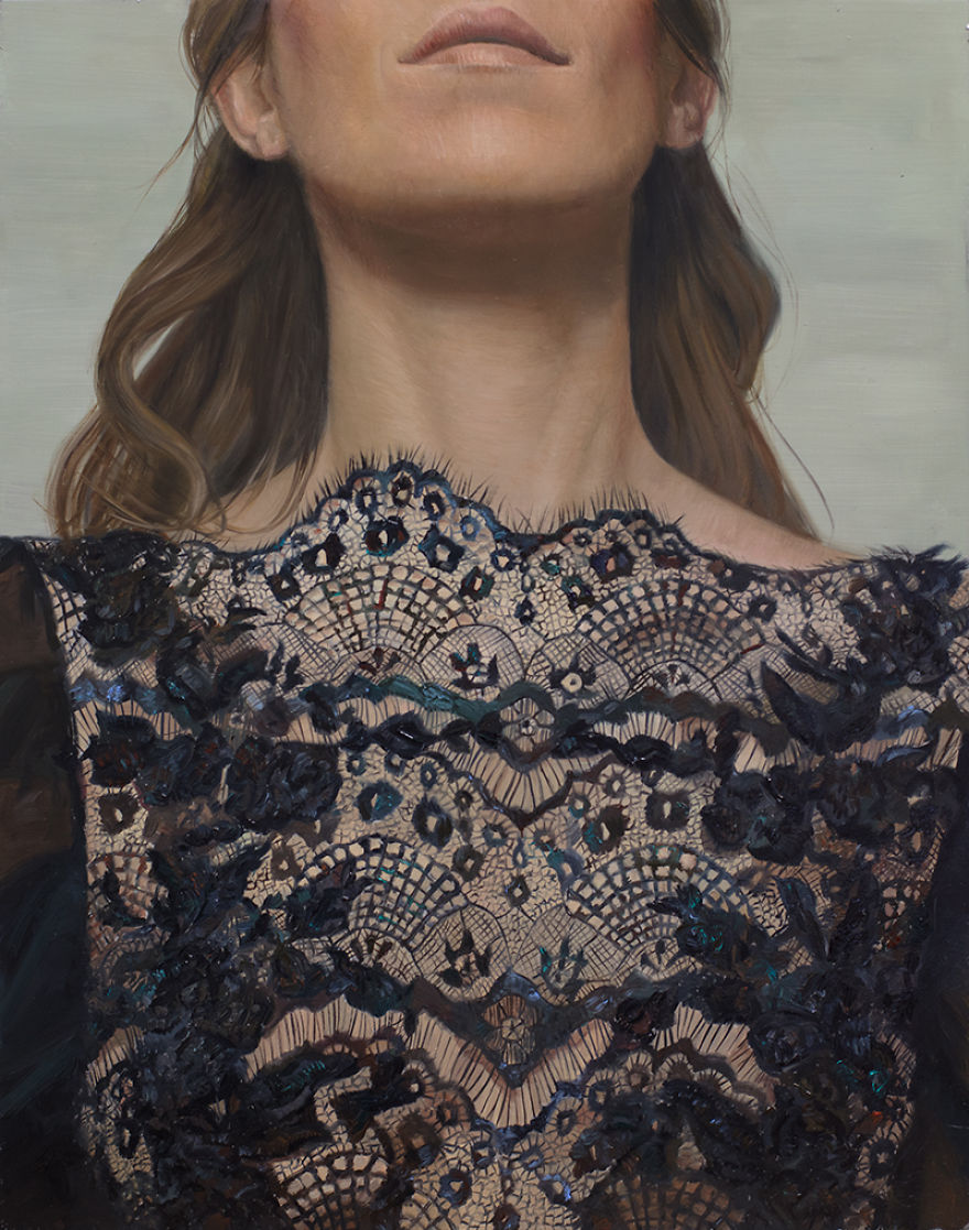 These Sensual Paintings Of Lace Are Beautiful For Any Collection