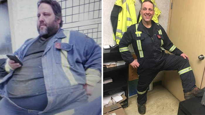 Obese Dad Finds Out He Needs 2 Seats On Evacuation Flight, Transforms His Body Beyond Recognition In 2 Years