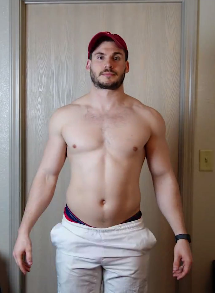 Este hombre muestra su increíble transformación corporal durante 12 semanas en un vídeo secuencial, y el resultado te sorprenderá