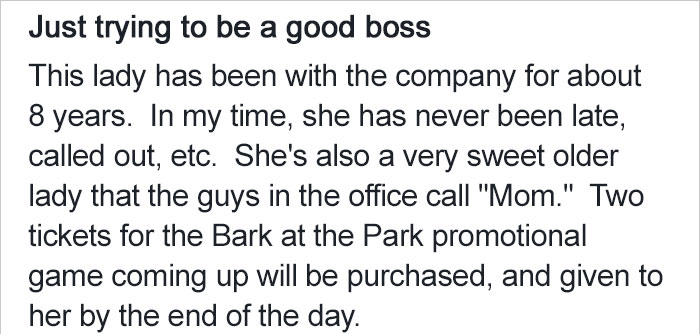 Woman Texts Boss That She’s Going To Be Late For Work, And He Has Best Response Ever