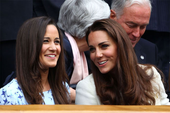 Kate Middleton With Her Sister Pippa
