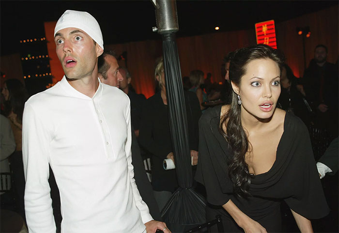 Angelina Jolie With Her Brother James Haven