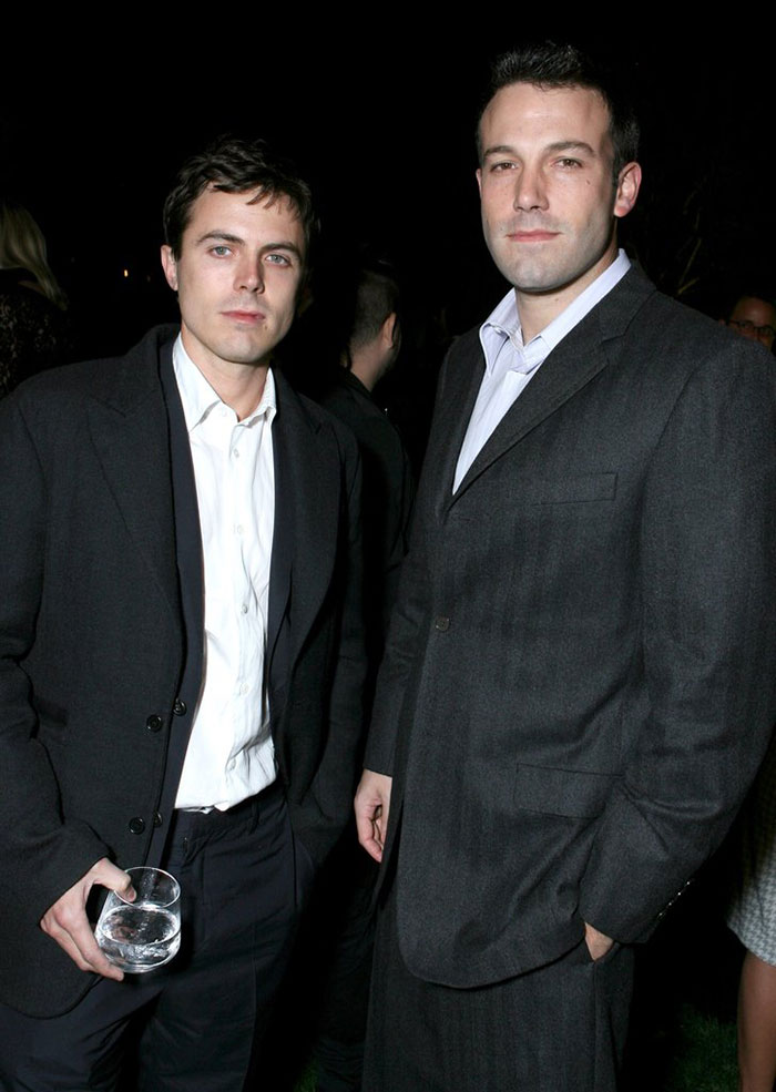 Ben Affleck With His Brother Casey