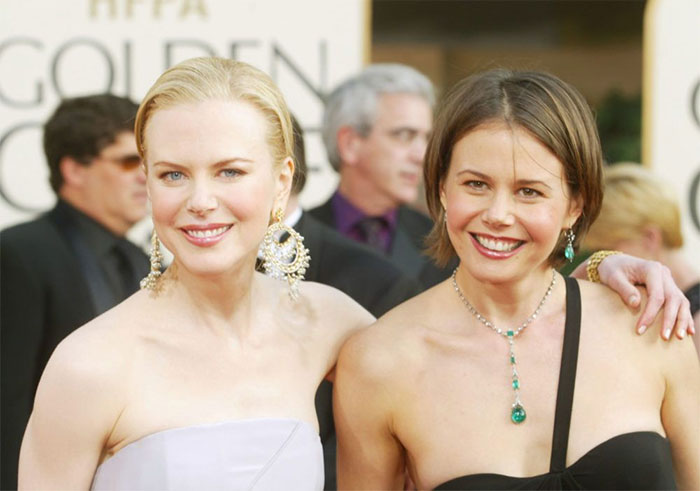 Nicole Kidman With Her Sister Antonia