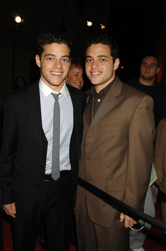 Rami Malek And His Twin Brother Sami