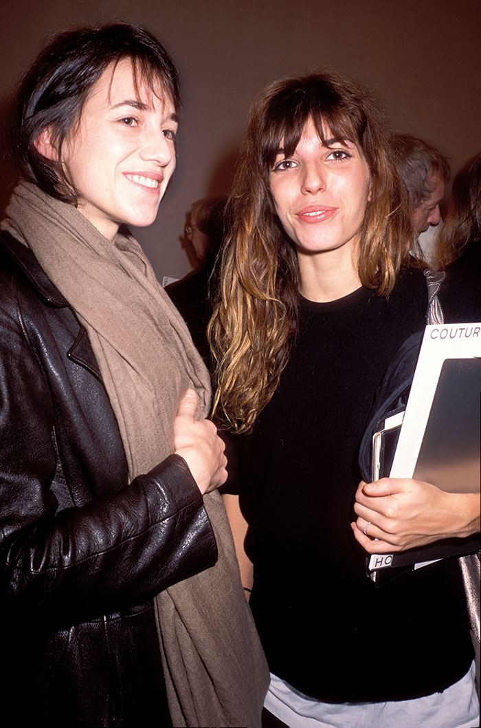 Sisters Charlotte Gainsbourg And Lou Doillon