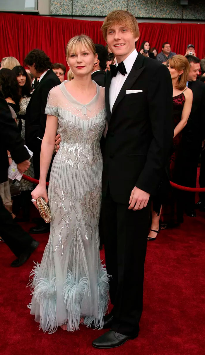 Kirsten Dunst With Her Brother Christian