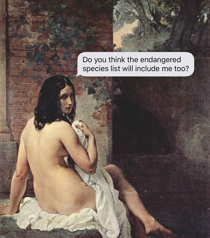 Classical-Art-Dark-Humor-April-Eileen-Henry-Texts-From-Your-Existentialist