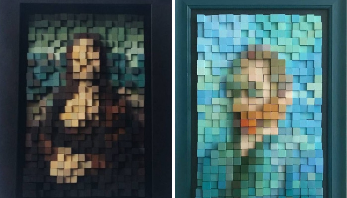 I Turned These Modern Masterpieces Into Pixelated Street Art