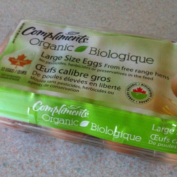 Does Anyone (Besides Me) Think It's Odd That These Organic Free-Range Eggs Come In A Plastic Container Rather Than An Environmentally Friendly Recycled Paper One?