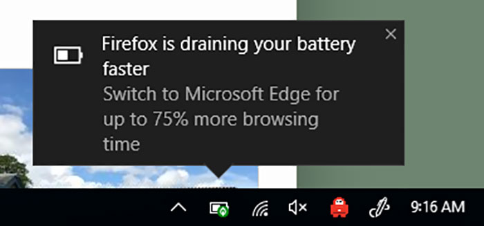 Disguising Ads As System Warnings In The Operating System Is Truly A**hole Design