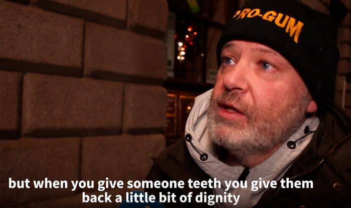 This Man Fits Dentures For The Homeless Free Of Charge