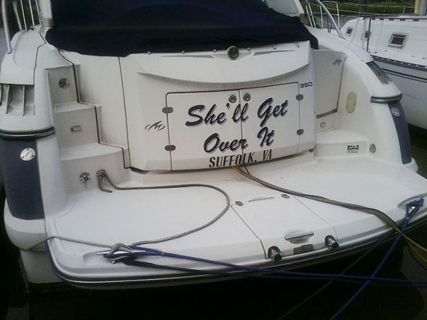 You Better Get Used To Sleeping In This Boat...