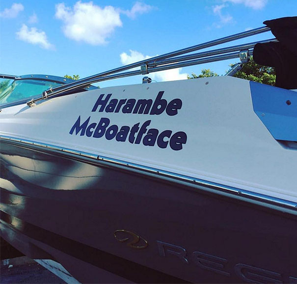 Boat Naming For The Win