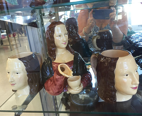 A Mary? Mona Lisa? Tea Set! Who Wouldn’t Want Tea Poured From Her Open Wrist?!
