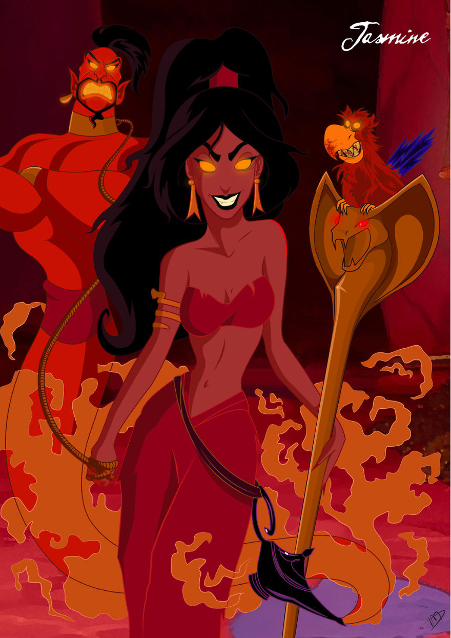 If Disney Characters Were Evil