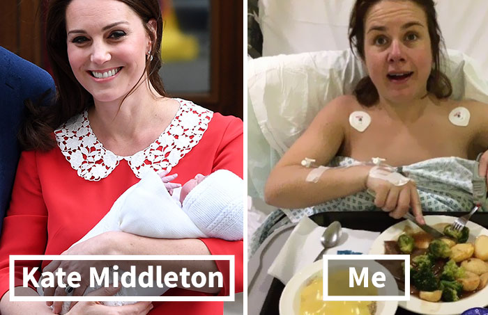 Women Are Posting Their Post-Birth Pics After Kate Middleton’s Flawless Photos To Show How Different It Was For Them