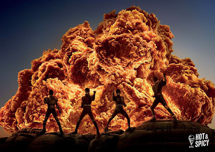 Whoever Came Up With The Idea To Use KFC Fried Chicken As Explosions Deserves A Promotion