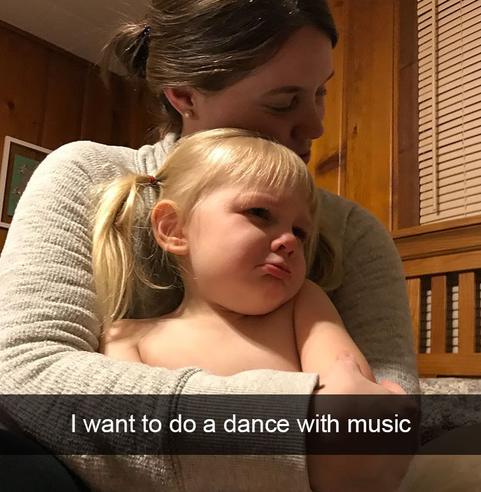 “I Want To Do A Dance With Music!"