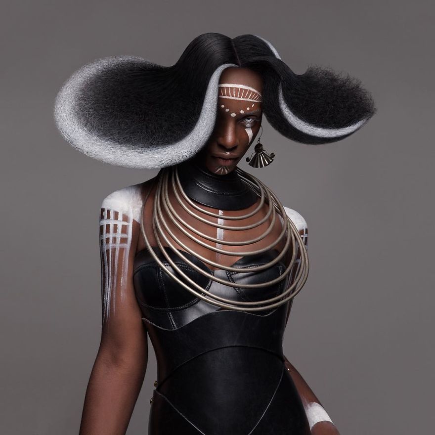 The Photographer Manages To Capture The Afro Beauty In Fantastic Hair