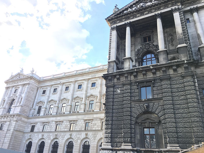 Took This Photo Of The Hofburg Imperial Palace While In Austria. They're In The Process Of Cleaning Off Years Of Buildup