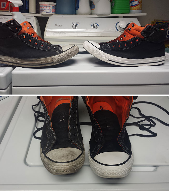 Cleaning The White Rubber On Sneakers