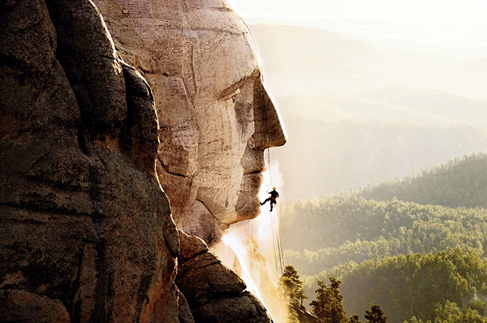 Kärcher Cleaned The Presidents' Heads At Mount Rushmore In South Dakota 