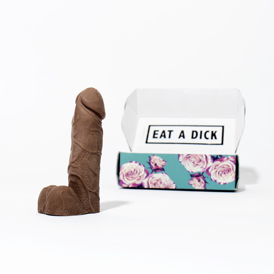 Tell Someone To Eat A Dick With This Chocolate Gift Box