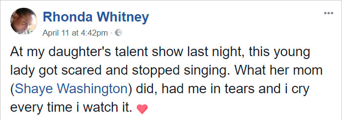 Mother Saves Her Daughter During A Talent Show, And Now Everyone Is Crying