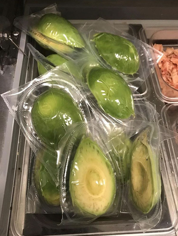 No One Wants To Avocuddle With This Much Plastic