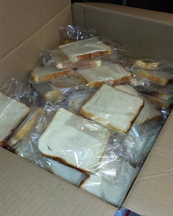 Individually Packaged Slices Of Bread