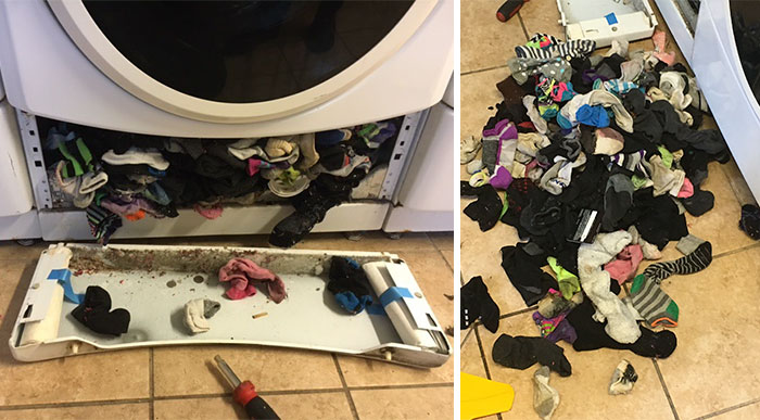 Turns Out Washing Machines Do Eat Socks, But There Were More Surprising Things That We Found…