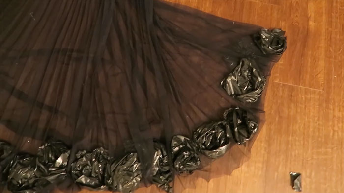 This Girl Made A Trash Bag Prom Dress For 'When Someone Calls You Trashy', And The Result Will Blow You Away