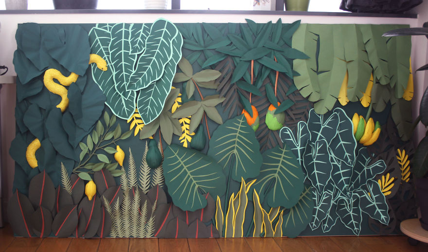 I Made This Jungle Out Of Paper