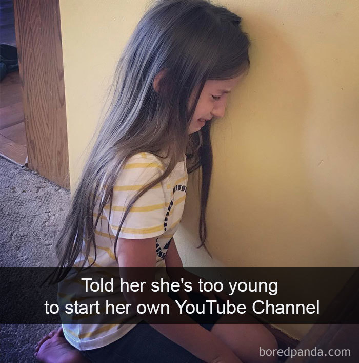 Told Her She's Too Young To Start Her Own Youtube Channel