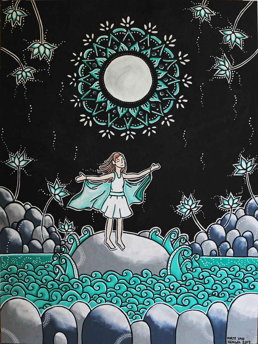 I Create Magical Illustrations By Hand