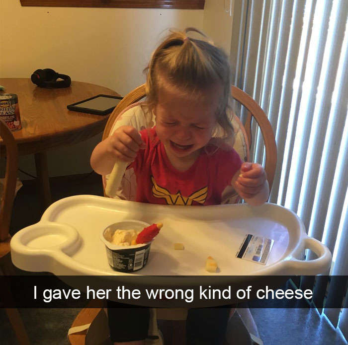 I Gave Her The Wrong Kind Of Cheese