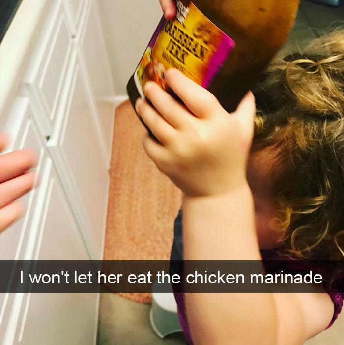 I Won't Let Her Eat The Chicken Marinade