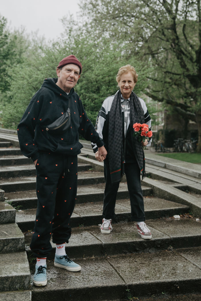 I Dressed My Grandparents Up And Photographed Them In Today's Street-Style Wear