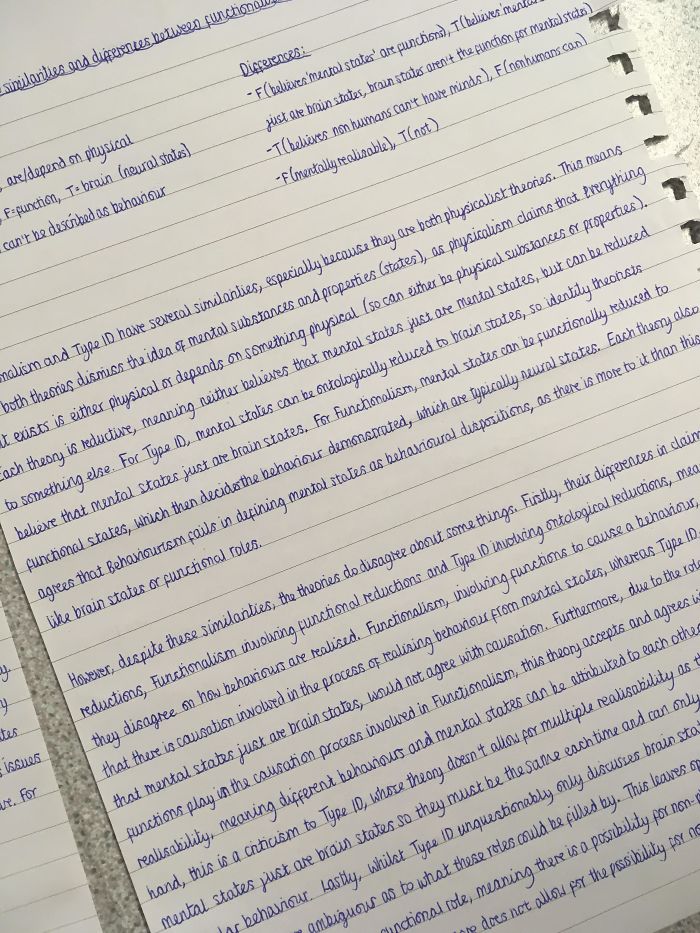 My Friend's Philosophy Notes