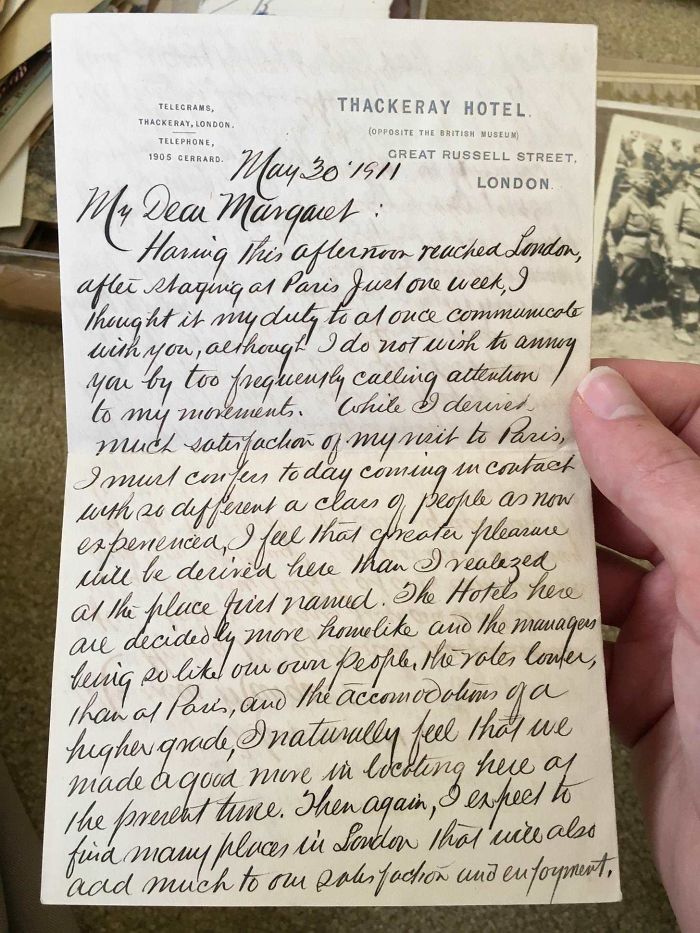 Ein Brief, den mein Ur-Uropa geschrieben hat