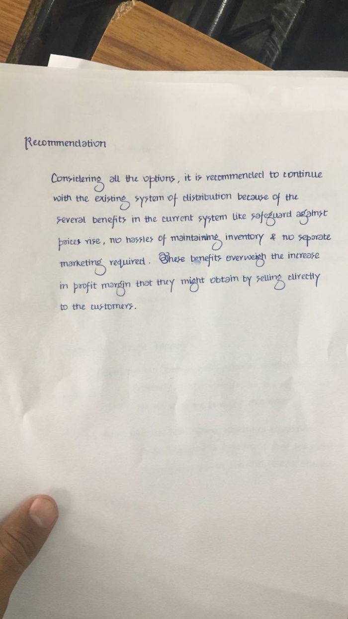 Our Teacher Was Pissed, So She Made Us Submit Handwritten Assignments. This Was My Friend's Handwriting
