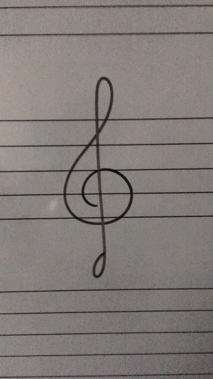 Could Not Have Been More Pleased By This Treble Clef